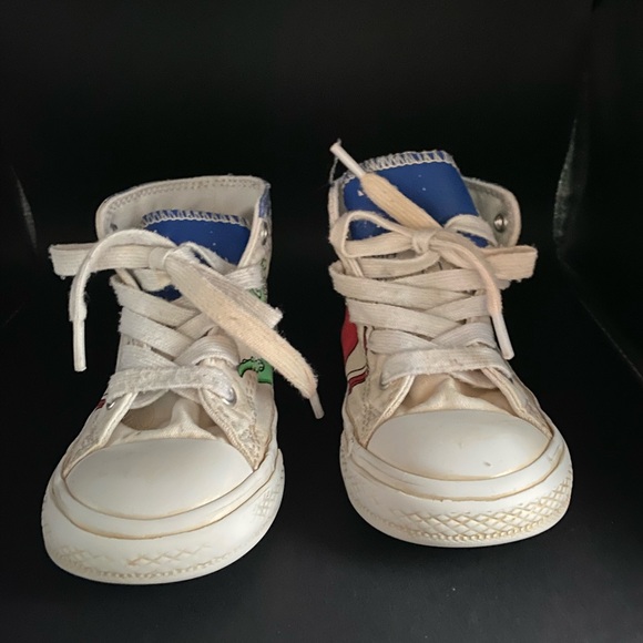 Converse Other - Converse Kids Dinosaur High-Top Sneakers